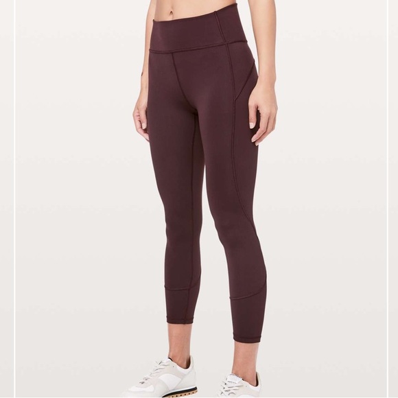 Lululemon In Movement 7/8 Tight *Everlux 25" - Picture 5 of 12
